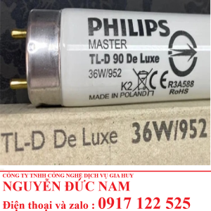 Bóng Đèn D50 TL-D 90 Deluxe 36W/952 Chính Hãng Philips