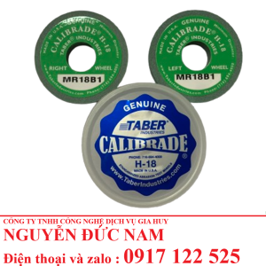  Đá mài hãng Taber loại 2 viên tròn – H-18 USA