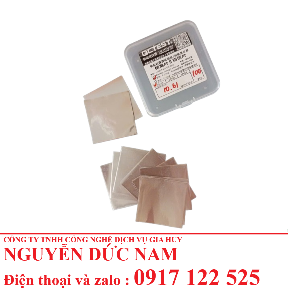 Màng nhôm chuẩn cho máy đo độ bục giấy: Giải pháp hiệu chuẩn đáng tin cậy cho nhà máy giấy