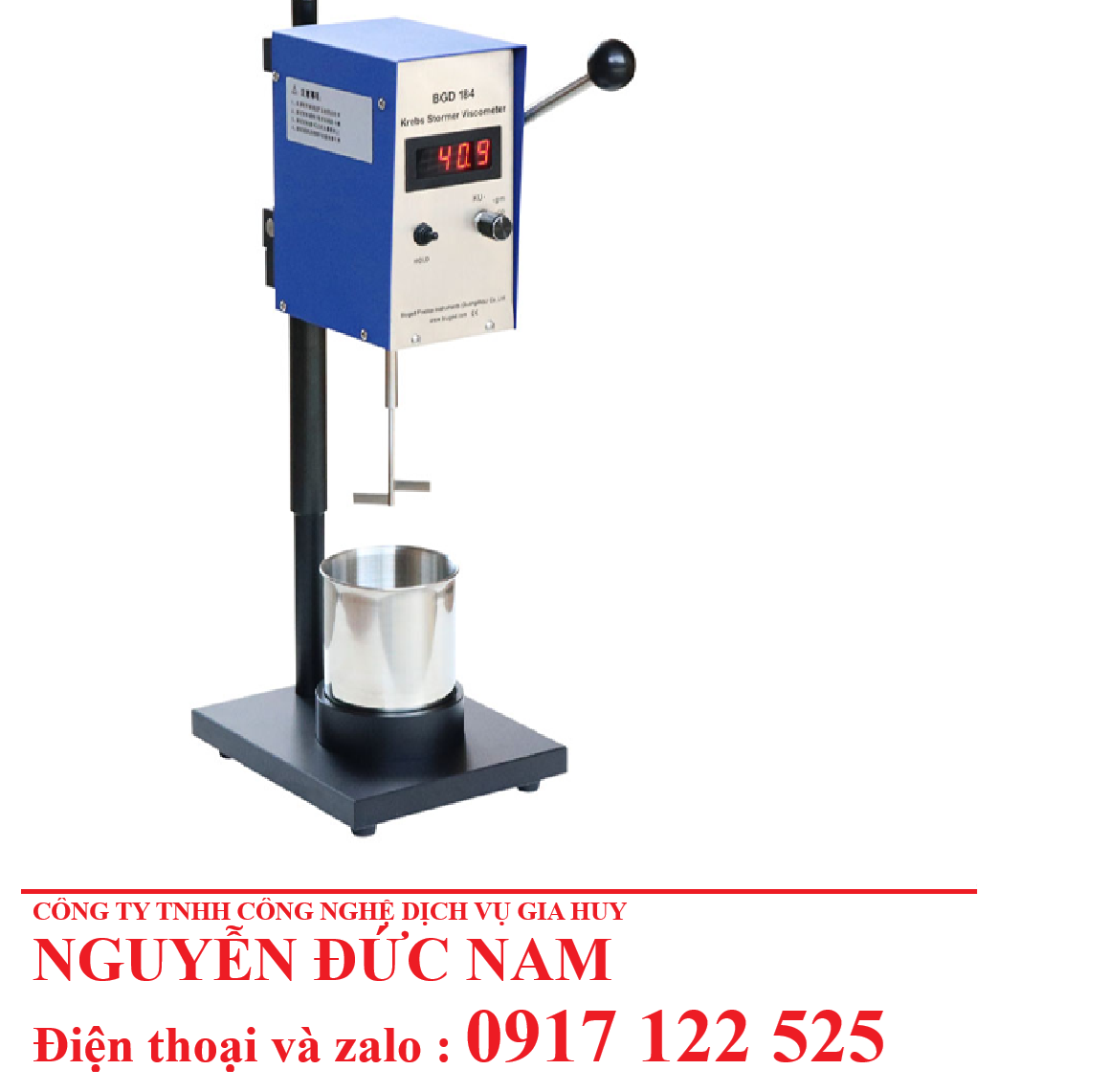 Máy đo độ nhớt sơn BGD 184 – Krebs Stormer Viscometer của Biuged: Giải pháp kiểm soát chất lượng sơn toàn diện