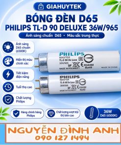 Bóng Philips MASTER TL-D 90 De Luxe 36W/965 T8 chân G13, 6500 K